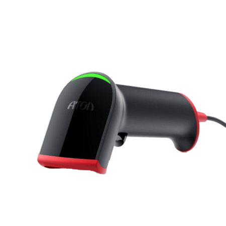 Сканер штрихкода АТОЛ Impulse 12 (2D, серый, USB, c подставкой, упаковка 1 шт.).V2