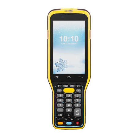 Терминал сбора данных CipherLAB RK95-2M-38K COLD PISTOL (Android 12, NFC, Bluetooth, Wi-Fi, двумерный дальнобойный считыватель - Zebra SE4750MR, GMS в комплекте с пистолетной рукоятью, кабелем SNAP-ON и БП)