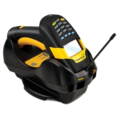 Сканер штрихкода Datalogic PowerScan PM8300-DK433RK10, лазерный, Kit, USB, KB/RS232/RS-485/USB, BlueTooth, Auto Range, Display/16Key Keypad, Removable